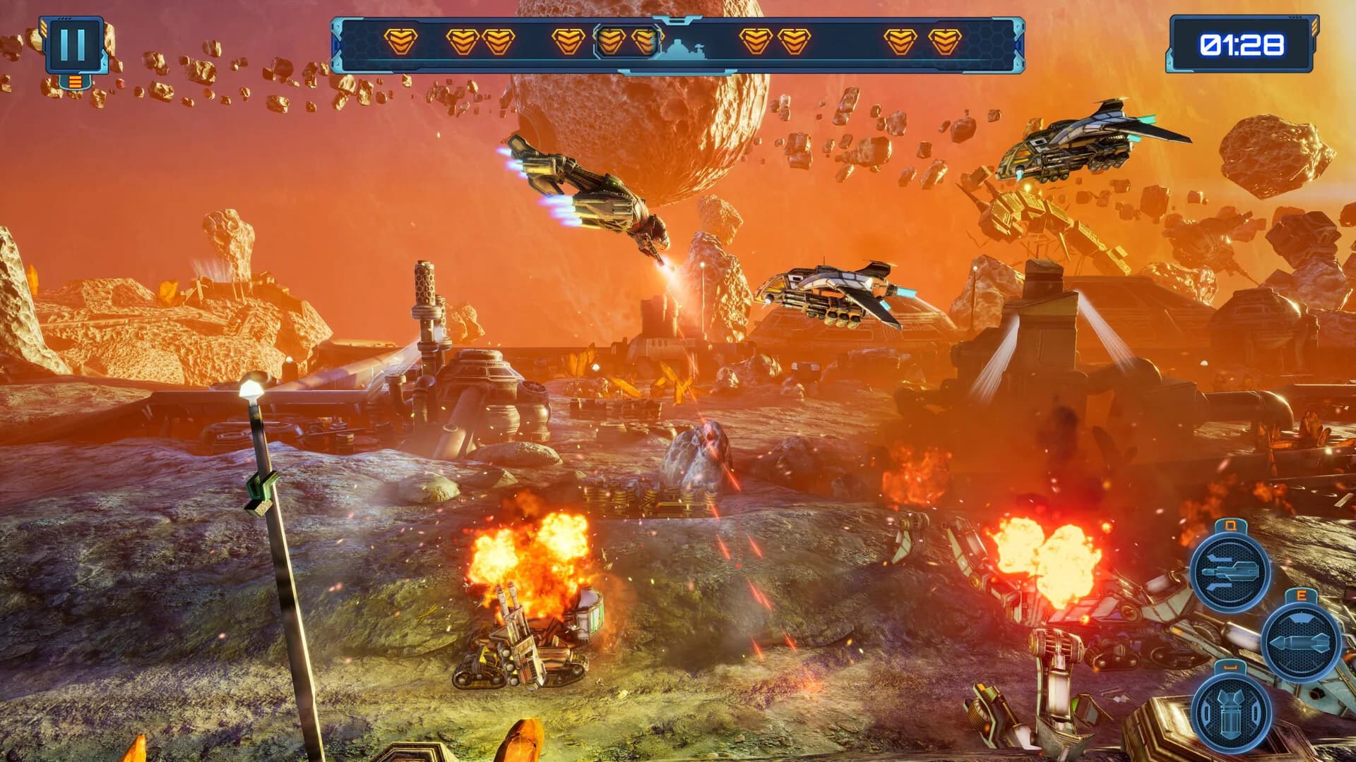 Red Siren: Space Defense görsel 13