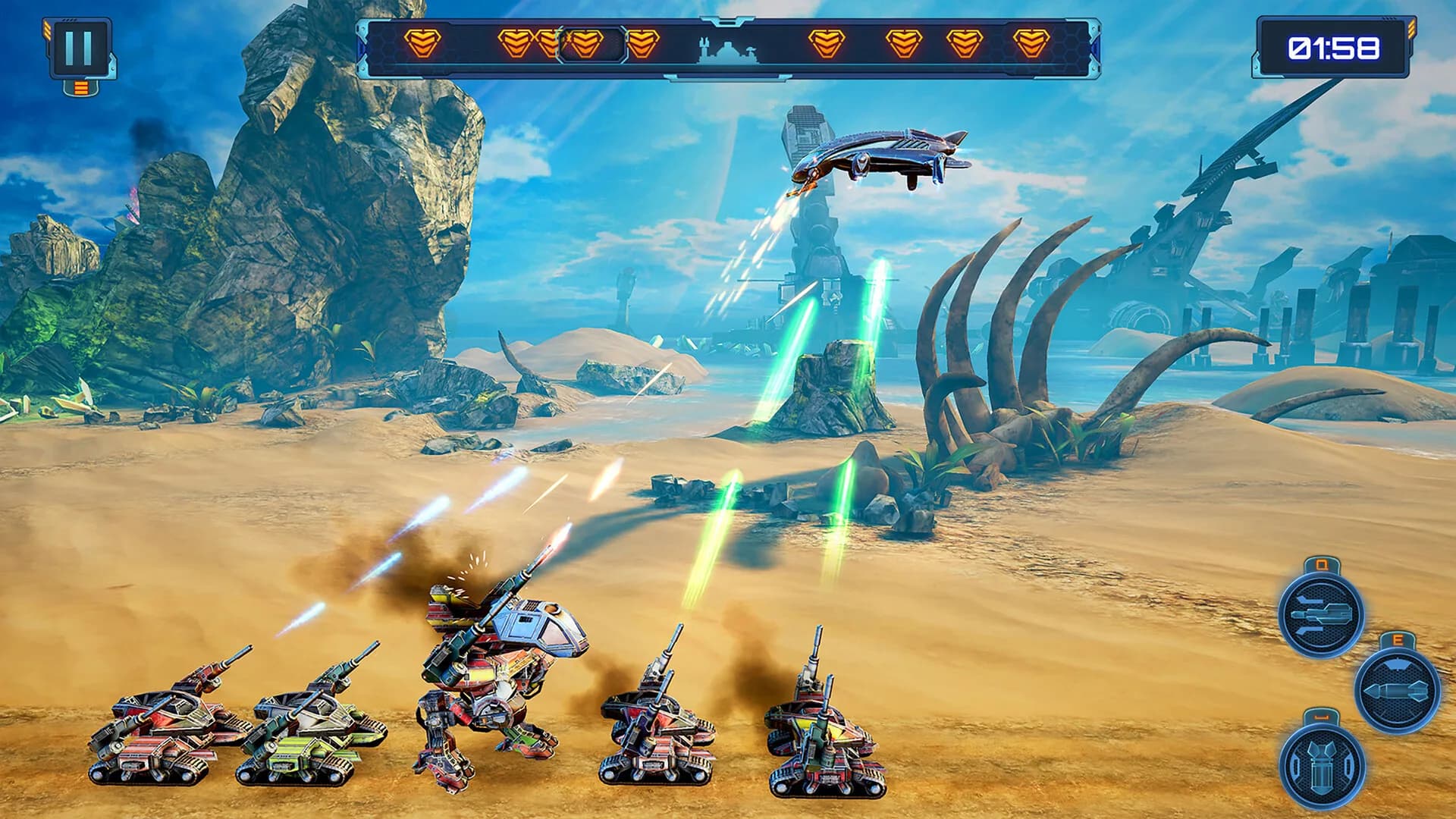 Red Siren: Space Defense görsel 5