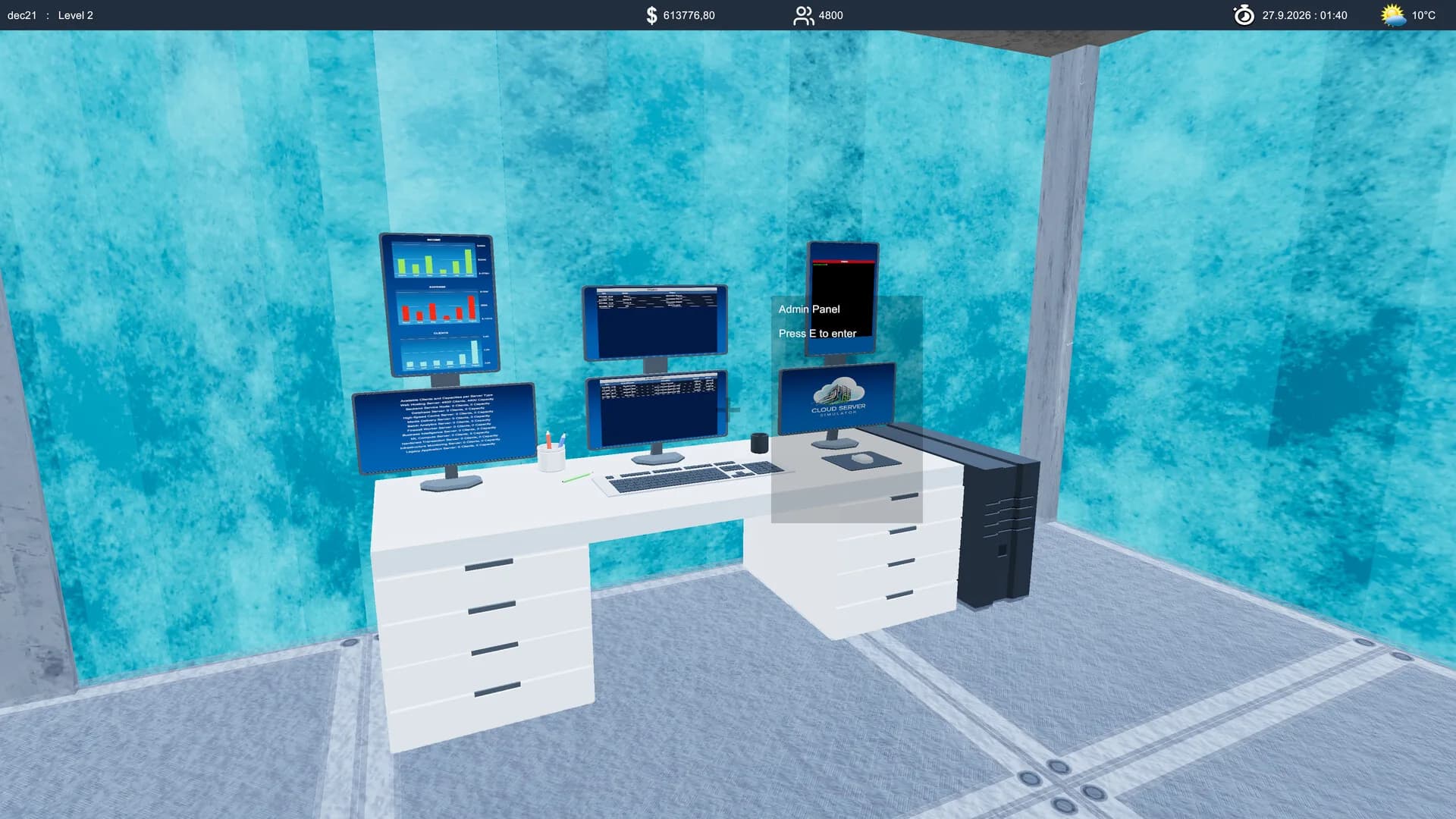 Cloud Server Simulator görsel 2
