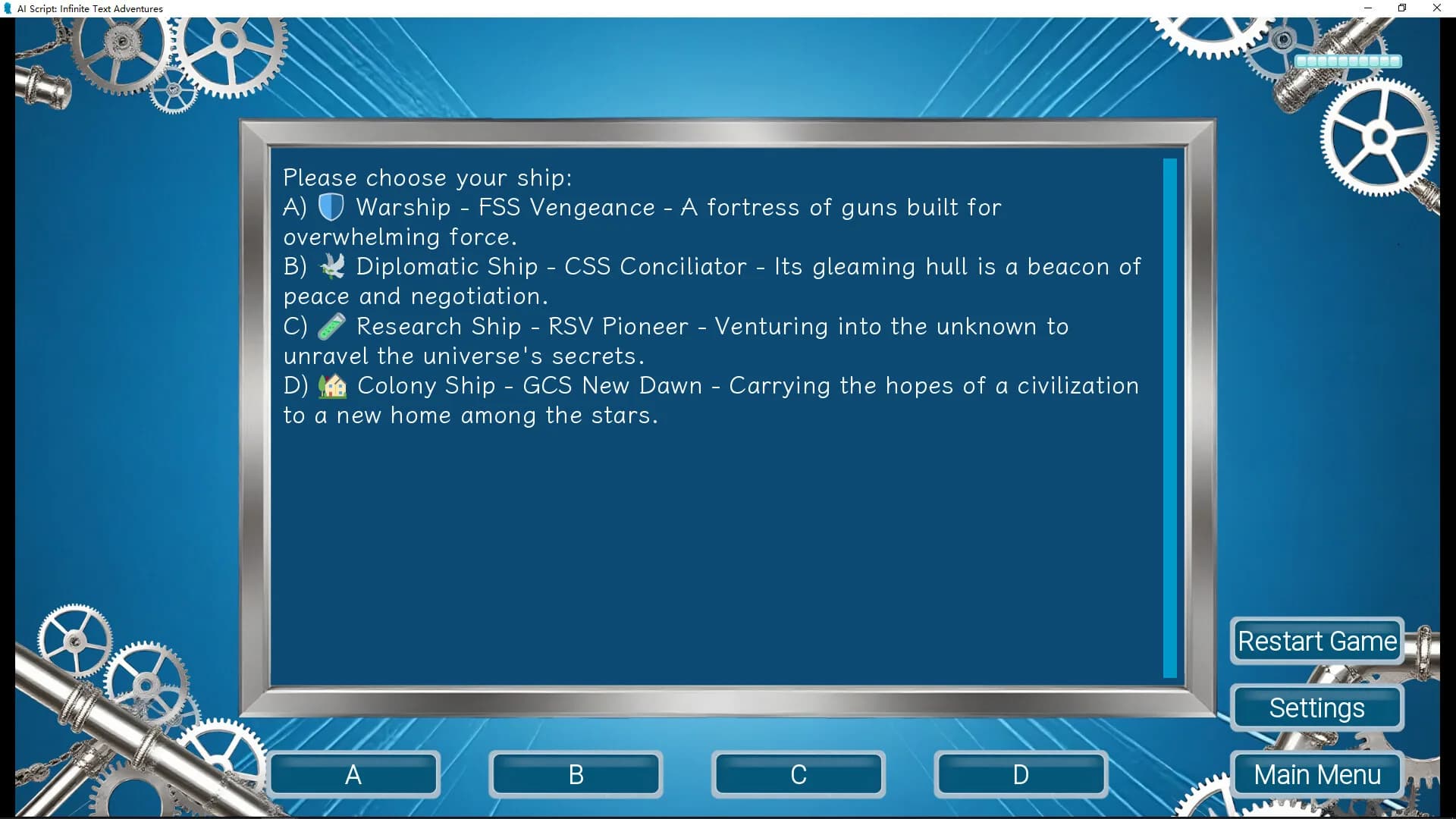 AI Script: Infinite Text Adventures görsel 5