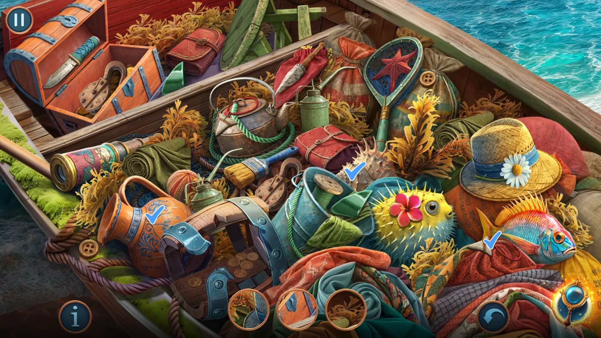 Adventure Seekers: Lost to Sea Collector's Edition görsel 4