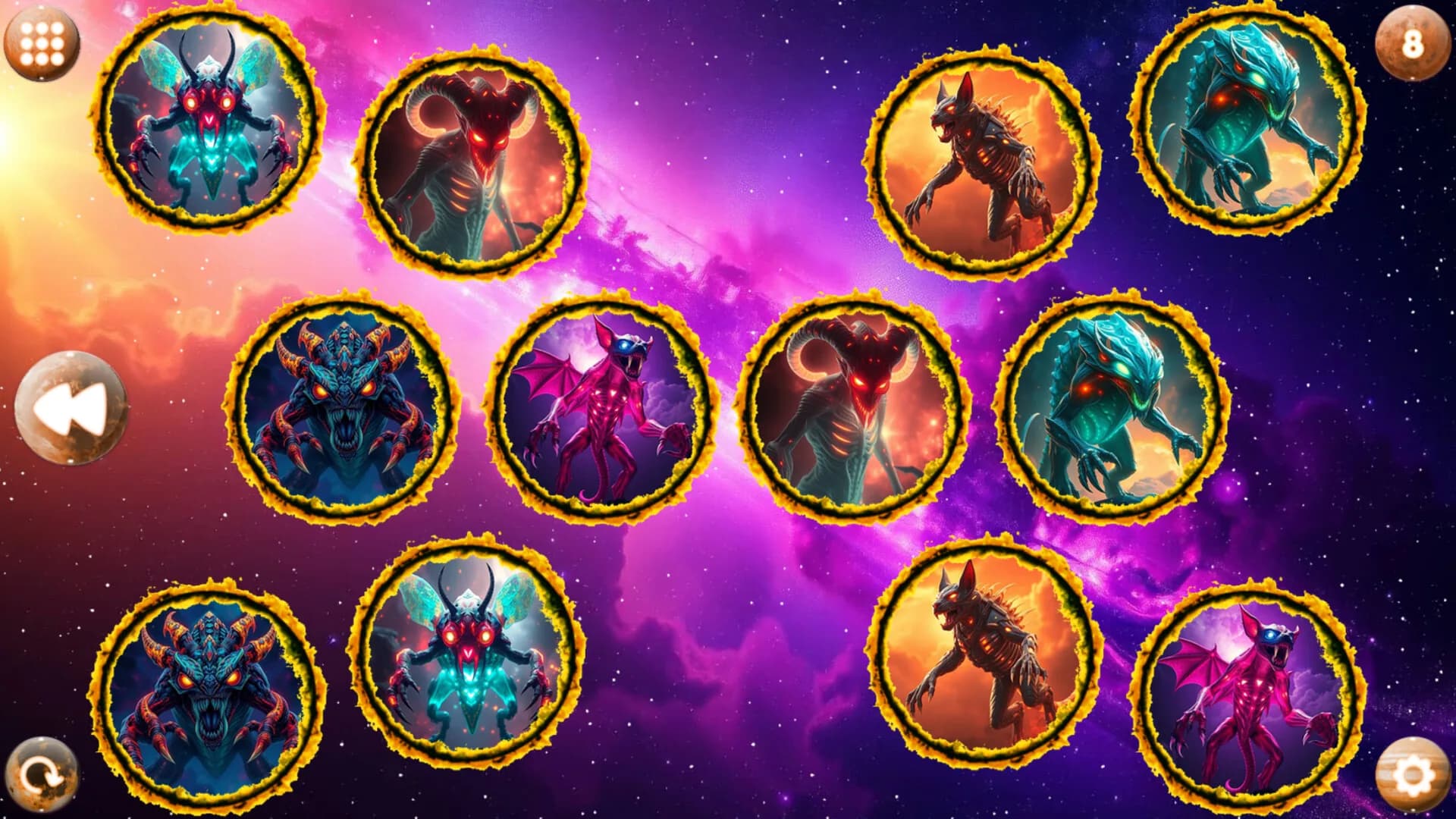 Space Memory: Monsters görsel 6