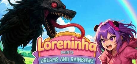 Loreninha Paints Dreams and Rainbows görsel 1