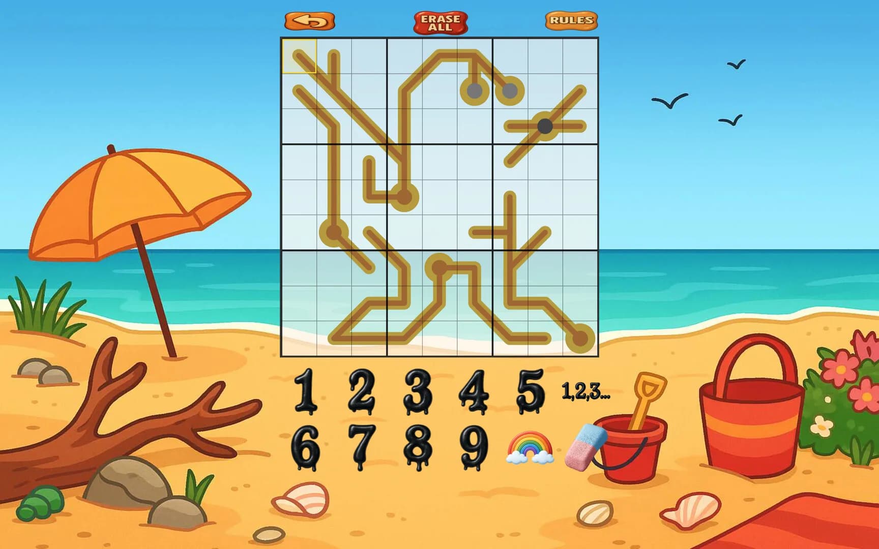 Mr Toffee's Slow-Thermo Sudoku Puzzles görsel 4