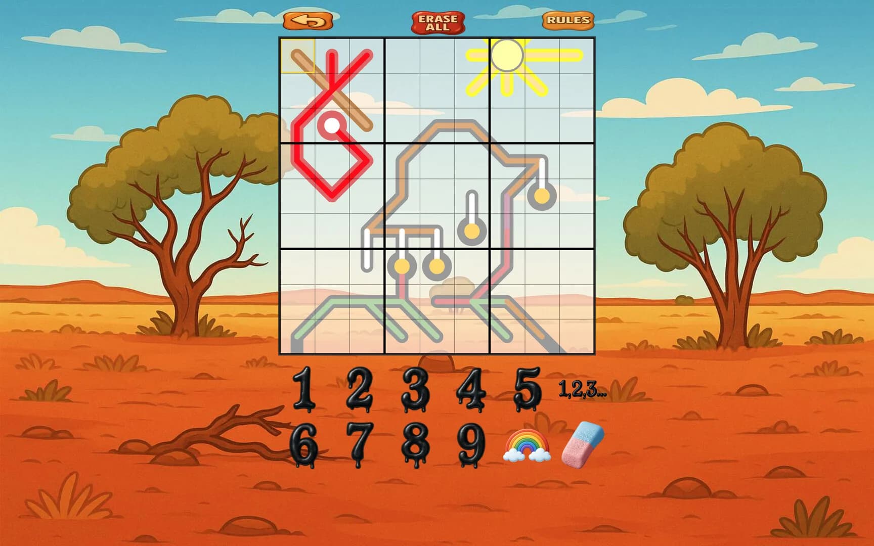 Mr Toffee's Slow-Thermo Sudoku Puzzles görsel 6