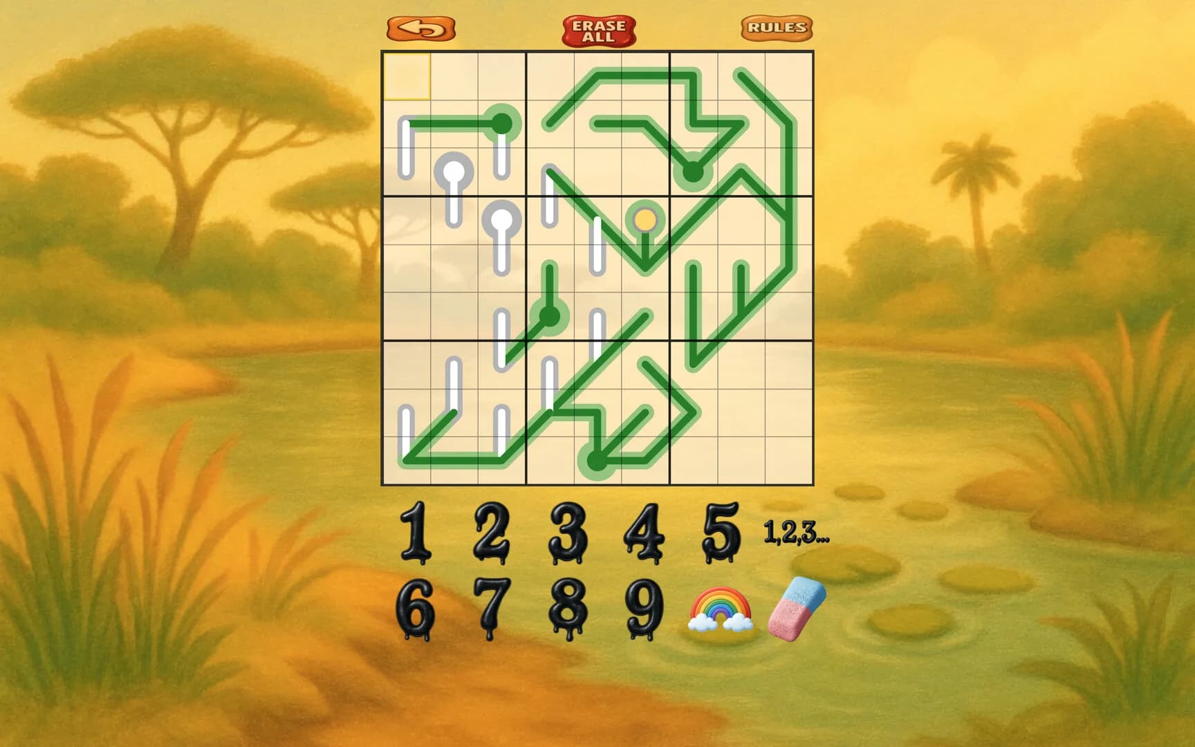 Mr Toffee's Slow-Thermo Sudoku Puzzles görsel 7