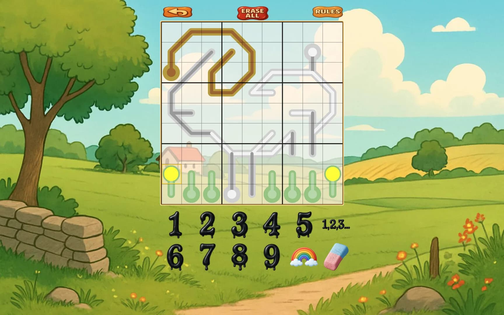 Mr Toffee's Slow-Thermo Sudoku Puzzles görsel 9