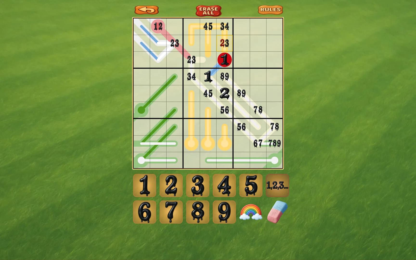 Mr Toffee's Slow-Thermo Sudoku Puzzles görsel 10