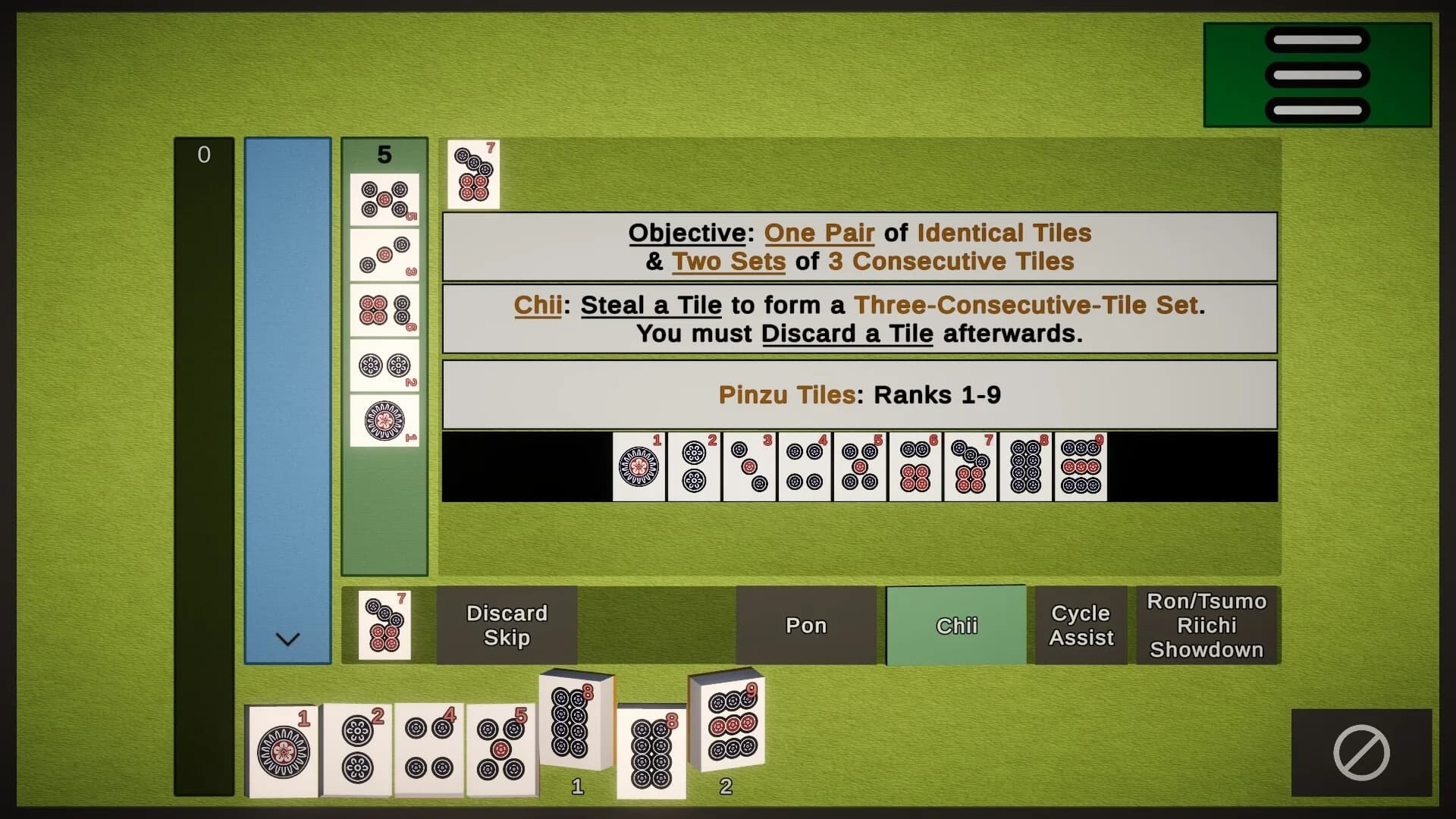 Showdown! Mahjong Tutorial Included görsel 9