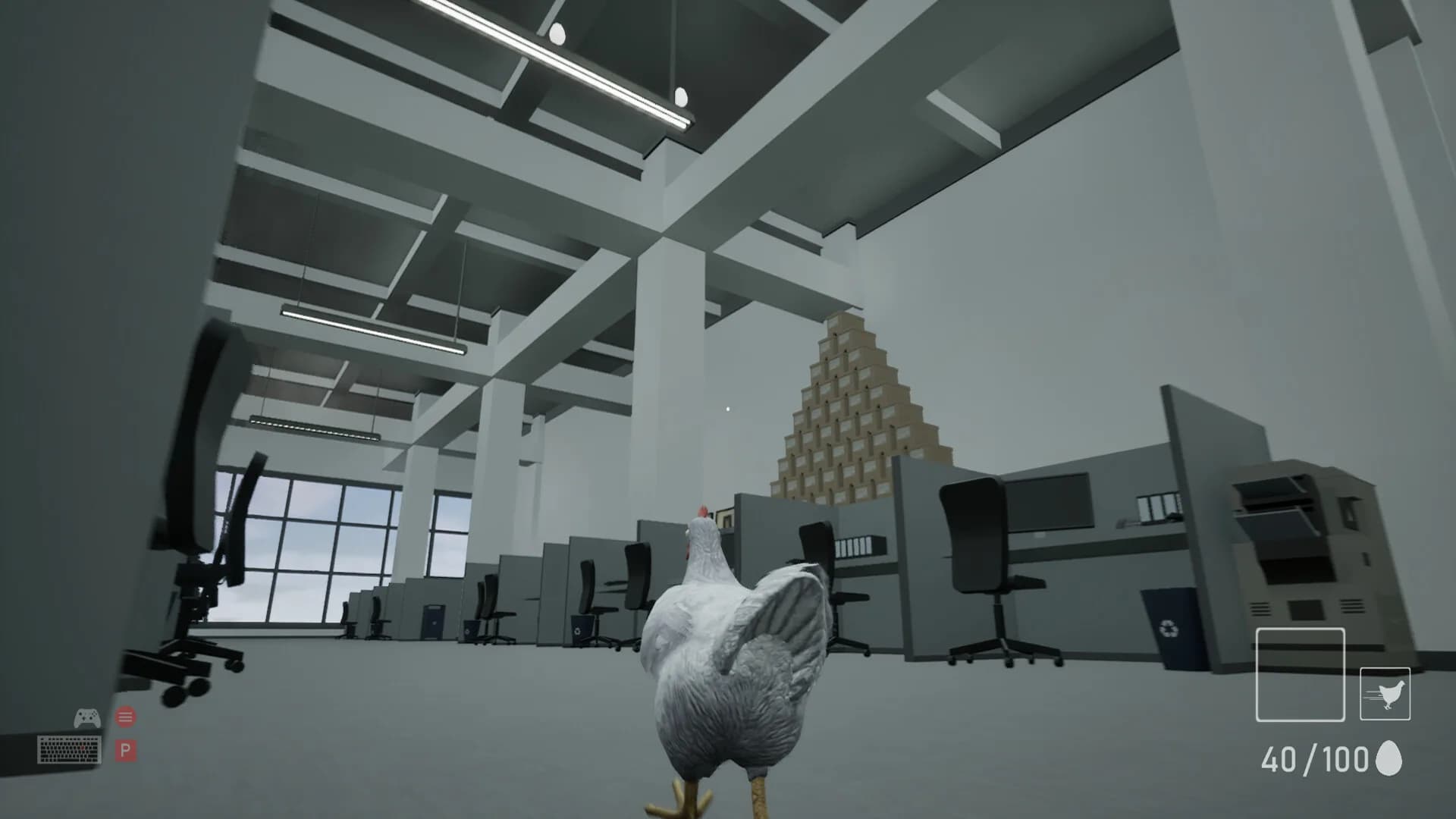 A Chicken In The Office görsel 2