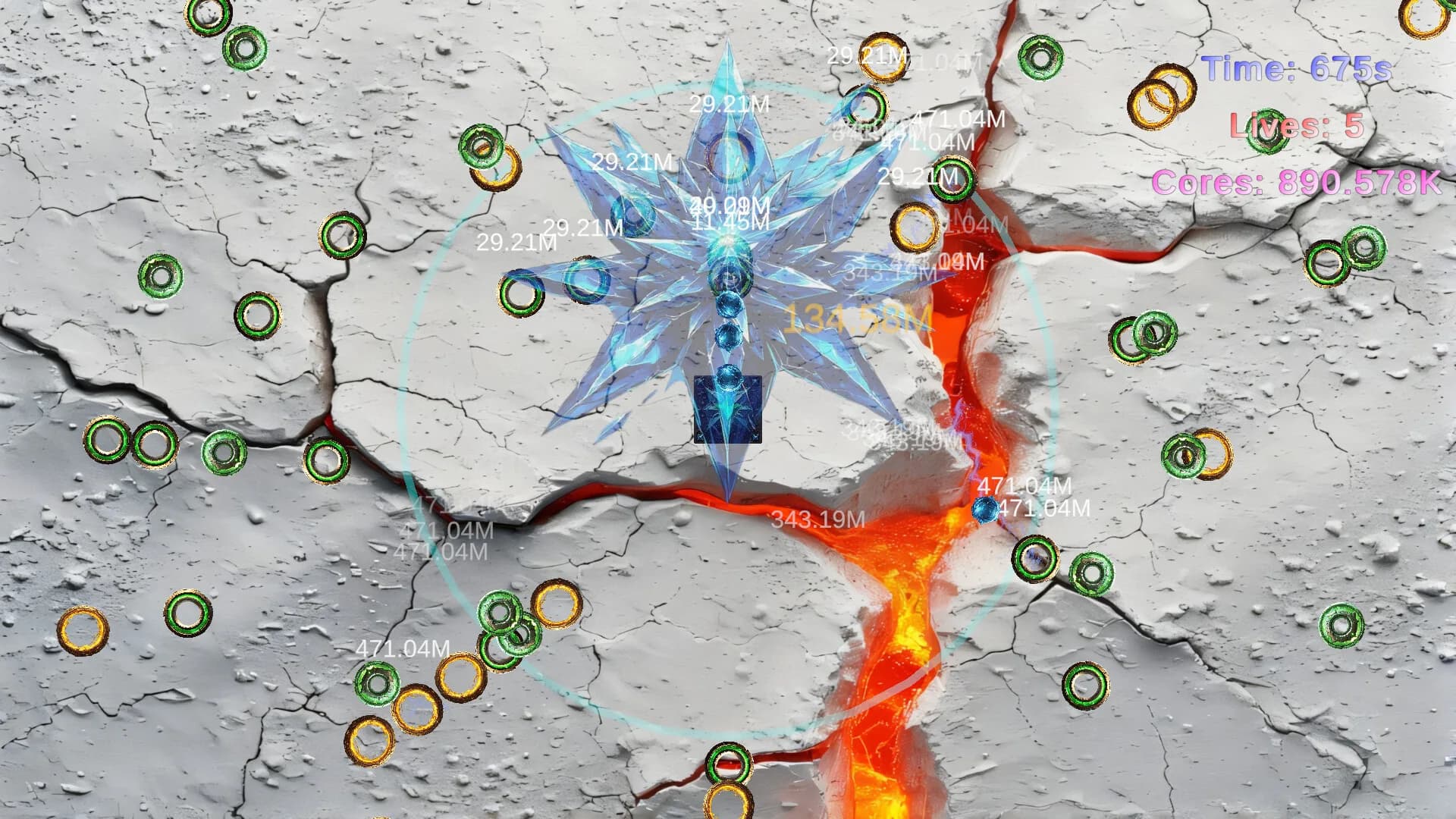 Ice Core Tower Defense görsel 5