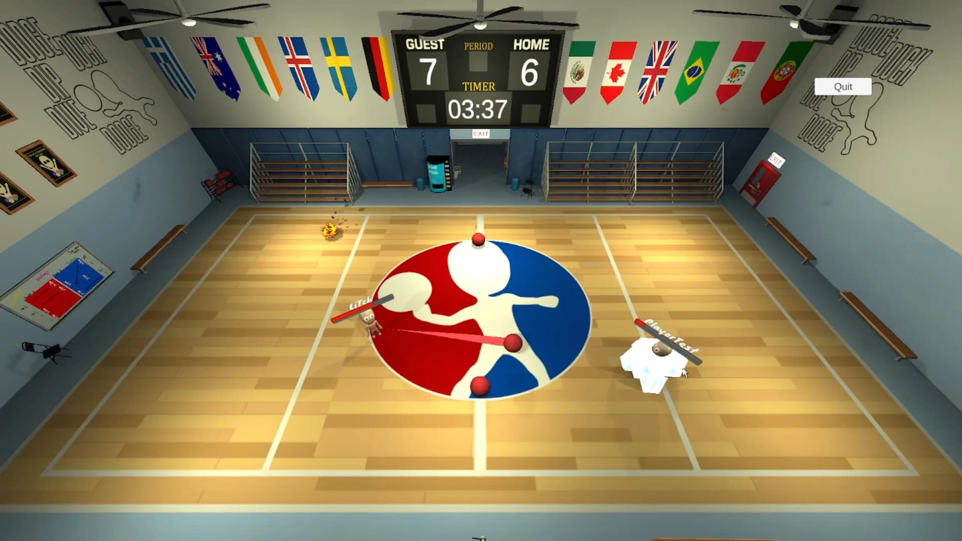 Scuffed Dodgeball görsel 6