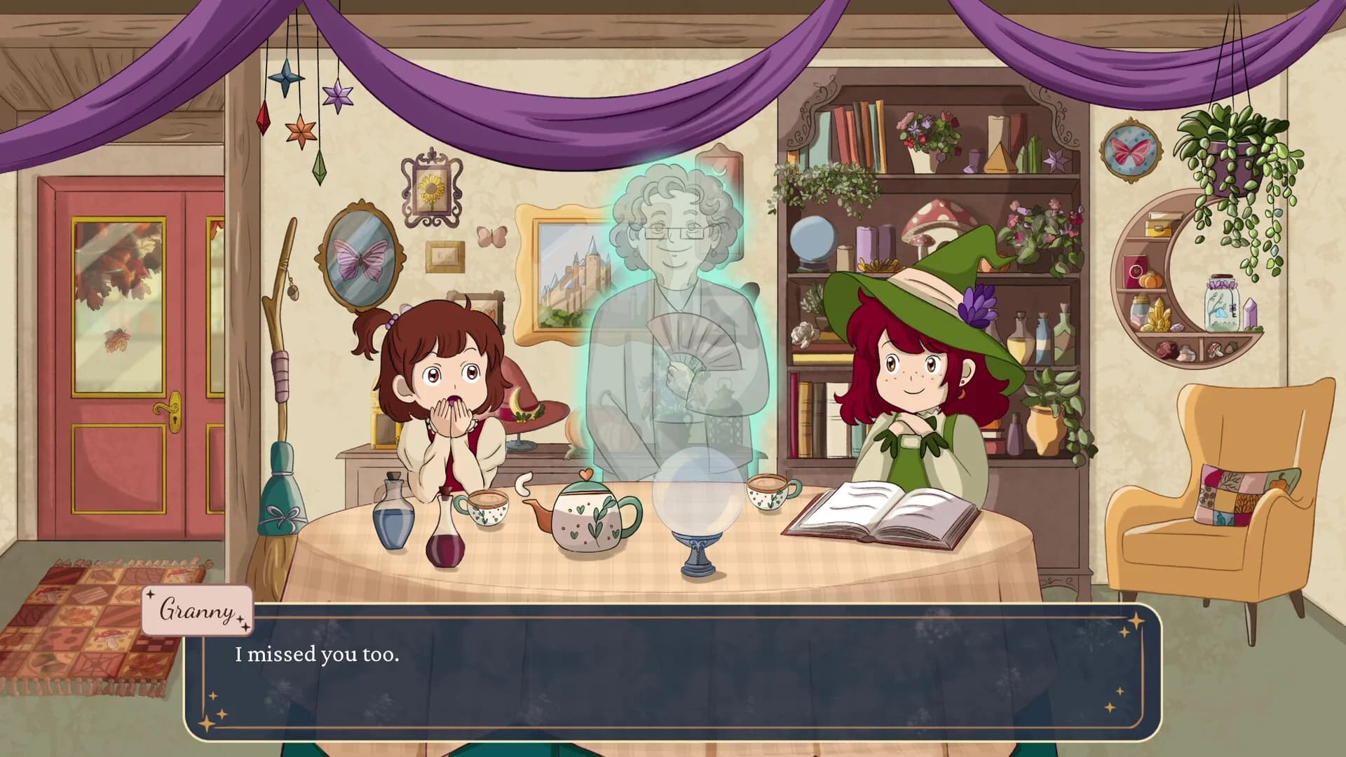 Spirit Talk - Cozy Visual Novel görsel 3