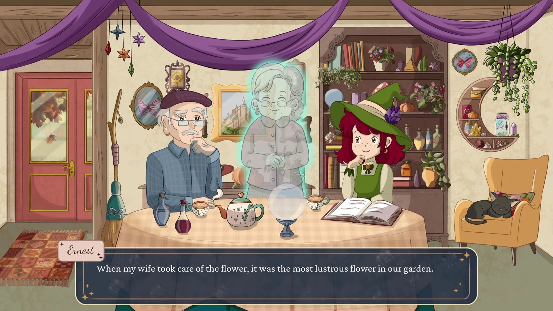 Spirit Talk - Cozy Visual Novel görsel 5