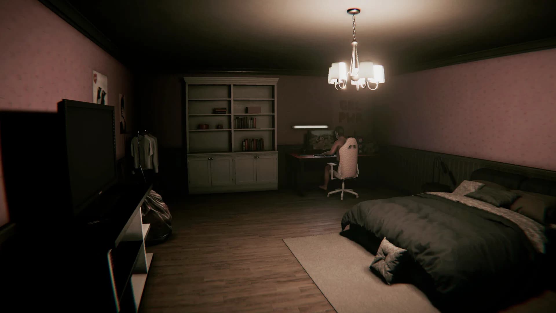 I woke up in the house of a fat man: he's over 30 years old and loves beer and games görsel 6