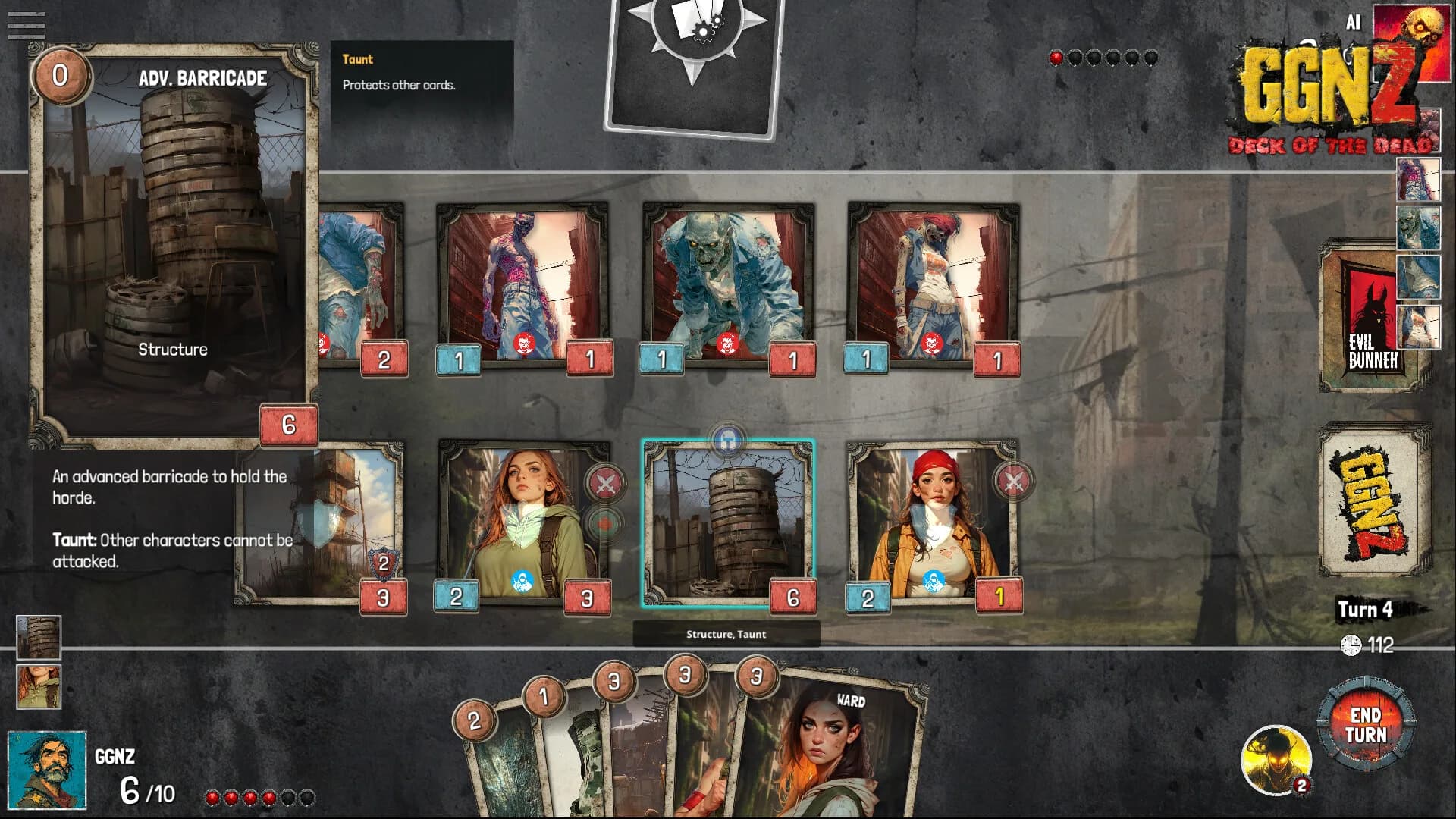GGnZ: Deck of the Dead görsel 19