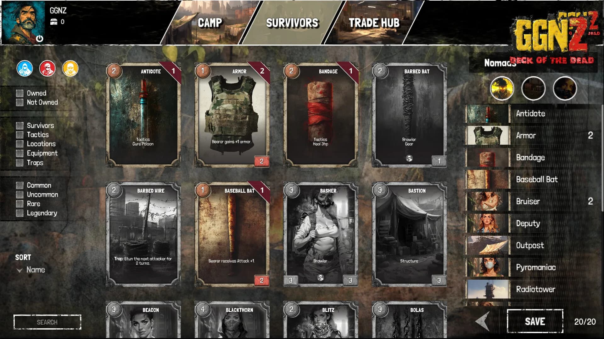 GGnZ: Deck of the Dead görsel 4