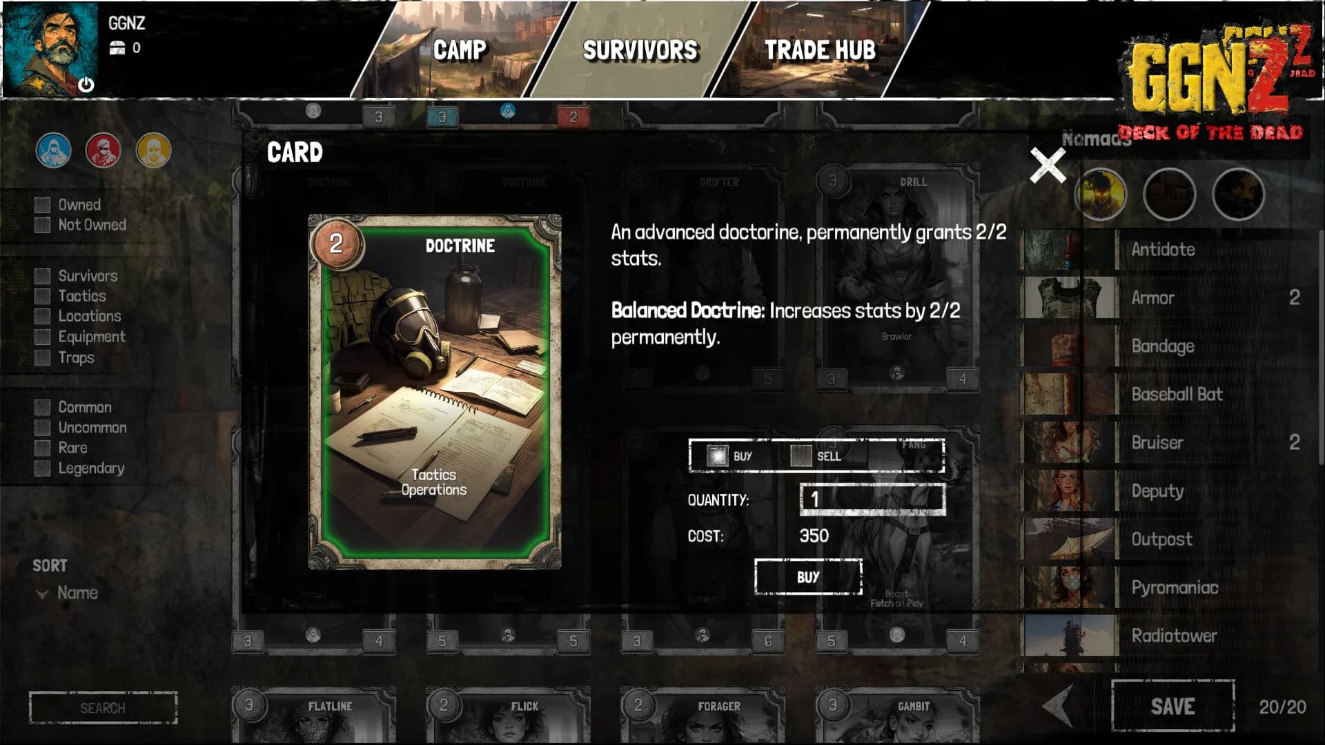 GGnZ: Deck of the Dead görsel 5