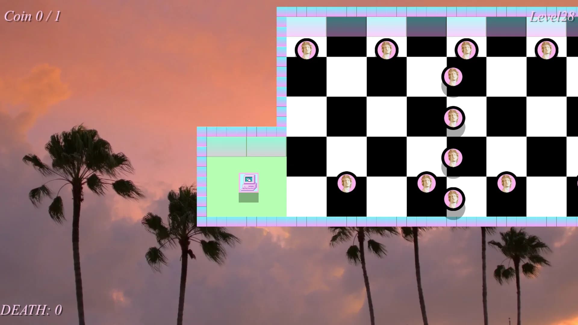Vaporwave Hardest Game görsel 5