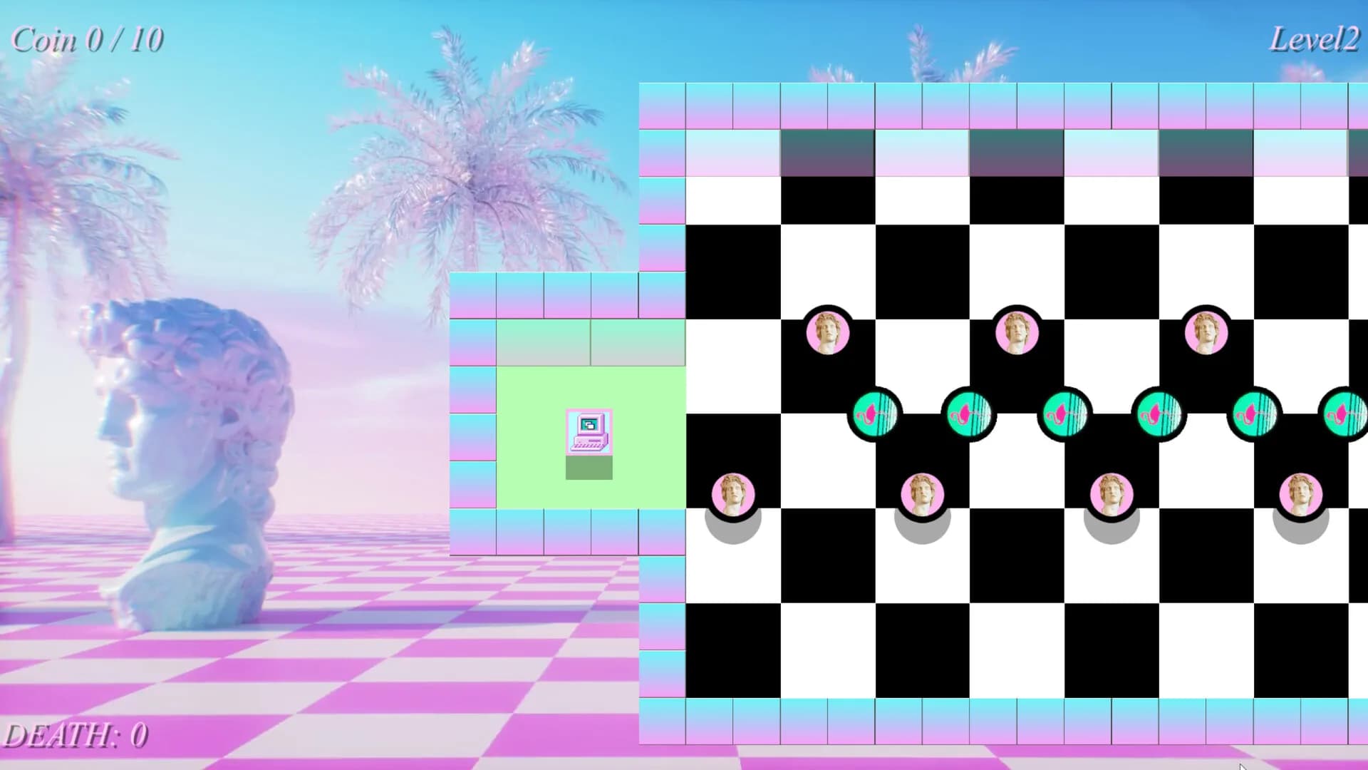 Vaporwave Hardest Game görsel 6