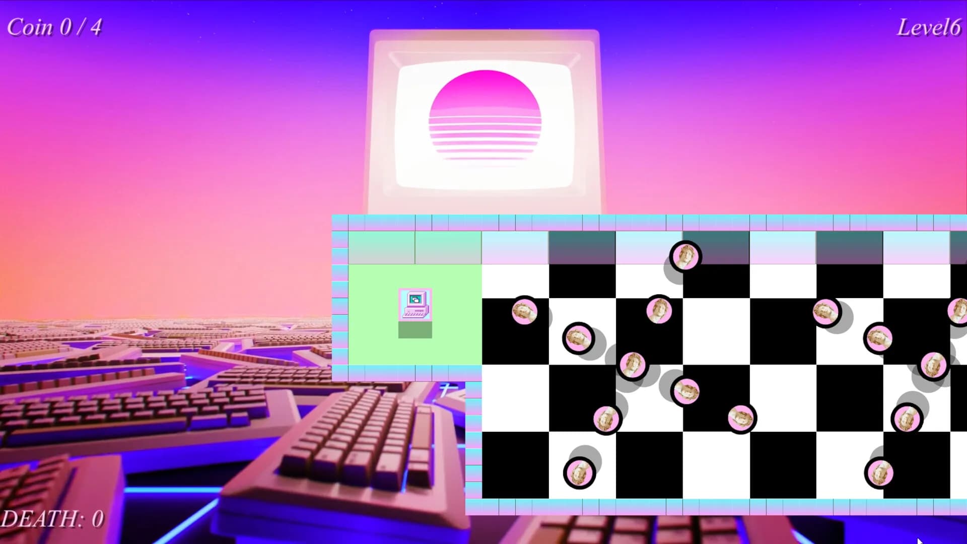 Vaporwave Hardest Game görsel 10