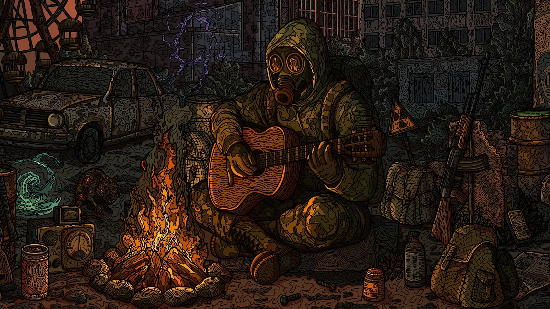 100 Chernobyl Cats görsel 2