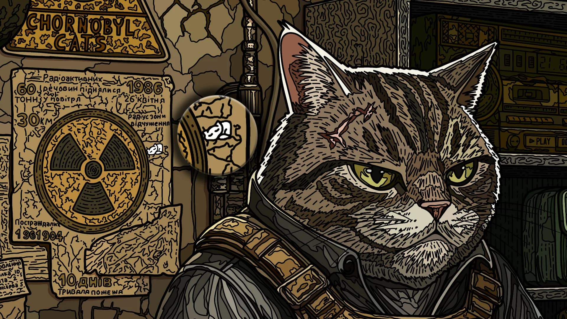 100 Chernobyl Cats görsel 3