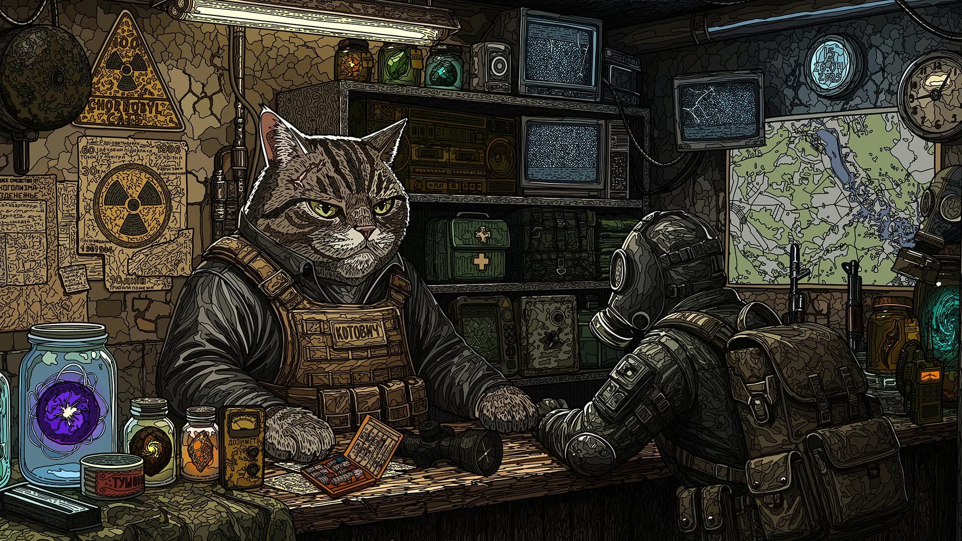 100 Chernobyl Cats görsel 5