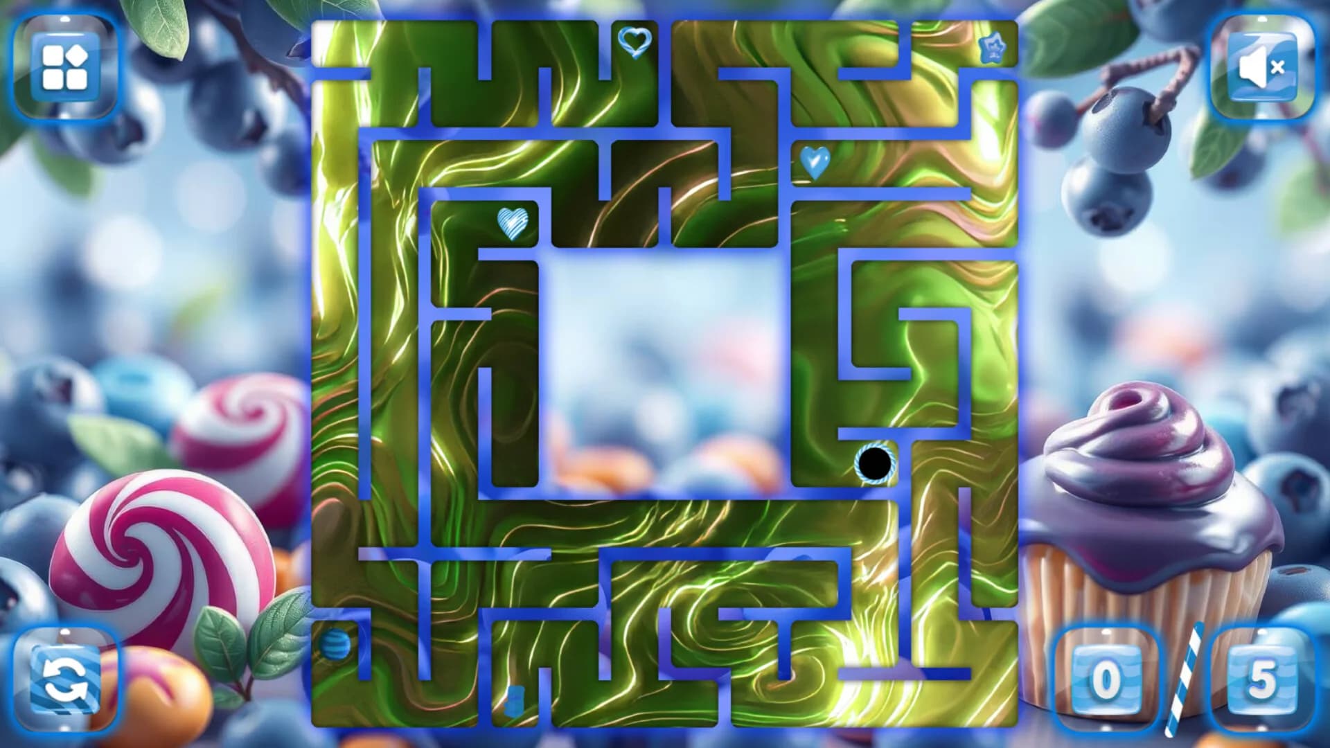 Sweetie Candy Maze: Blueberry görsel 3