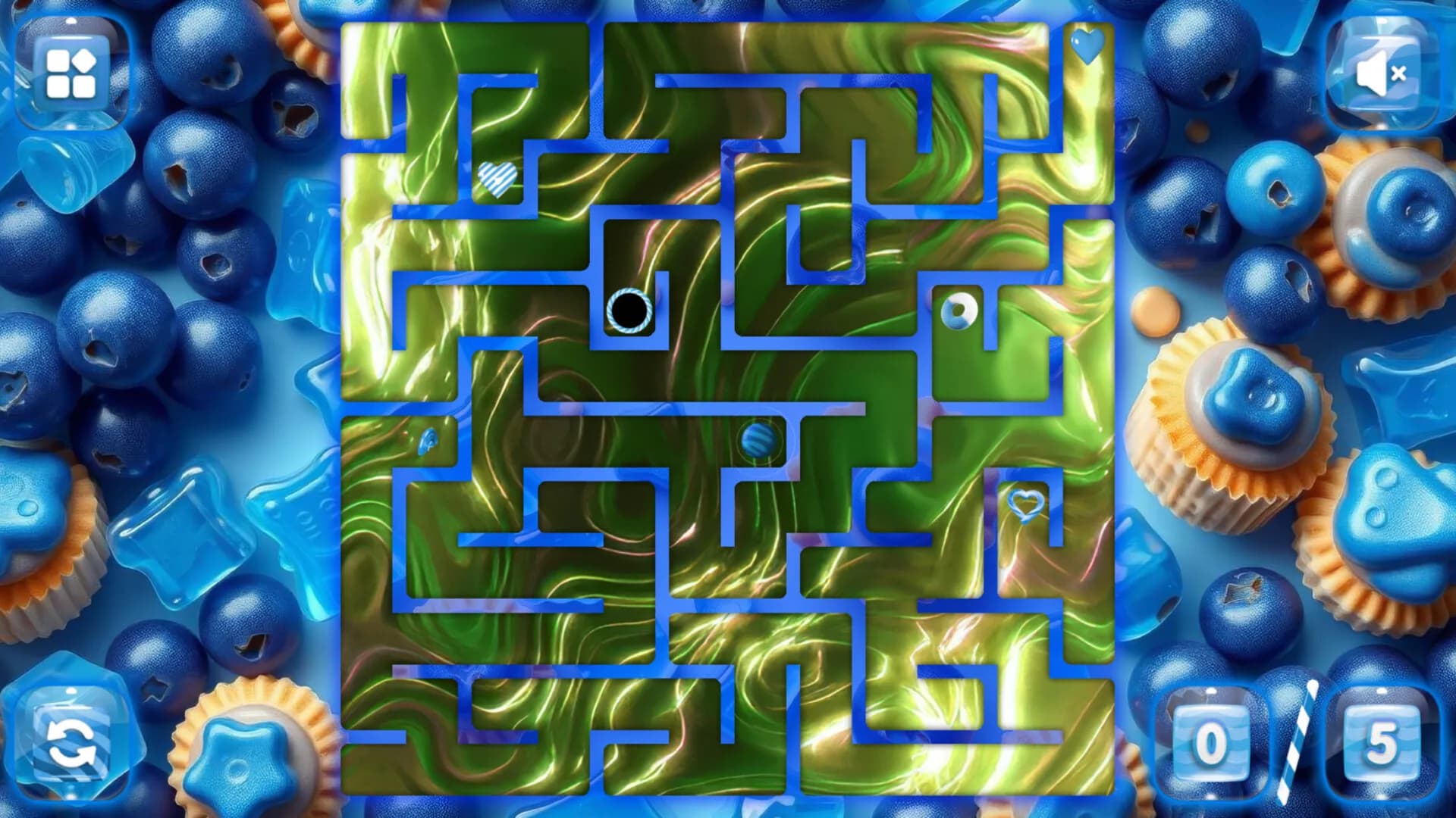 Sweetie Candy Maze: Blueberry görsel 6