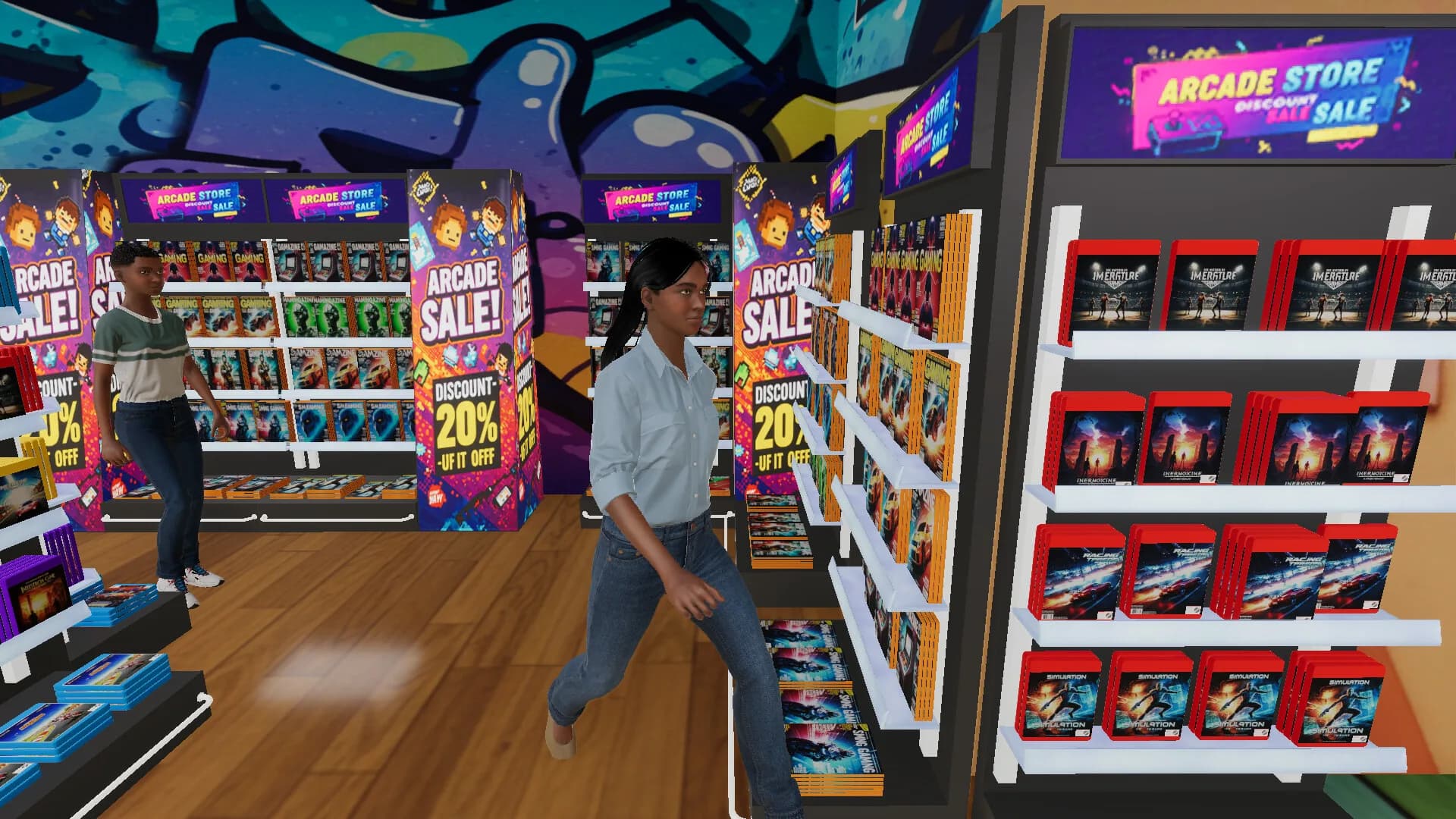 Retro Arcade Shop Simulator görsel 7