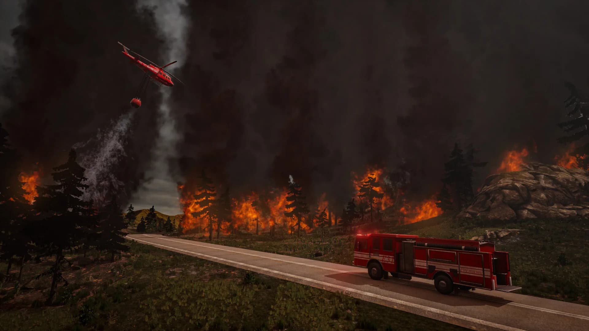 Fire Crew Simulator görsel 3