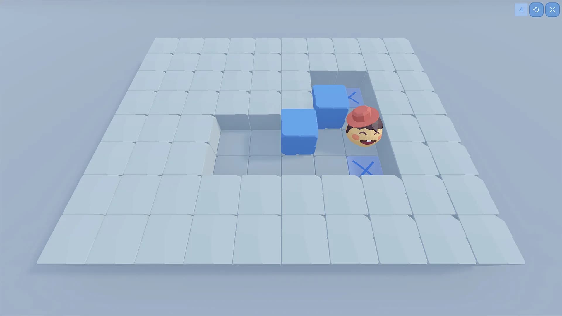 Push Box 3D 推箱子3D görsel 4