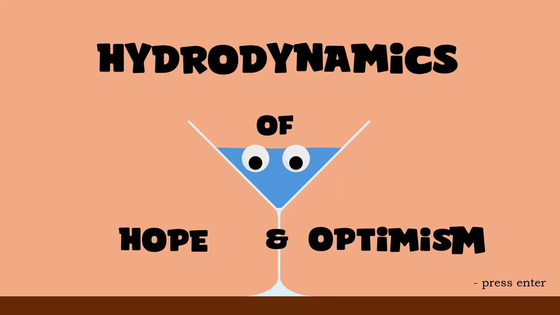 Hydrodynamics of Hope & Optimism görsel 2