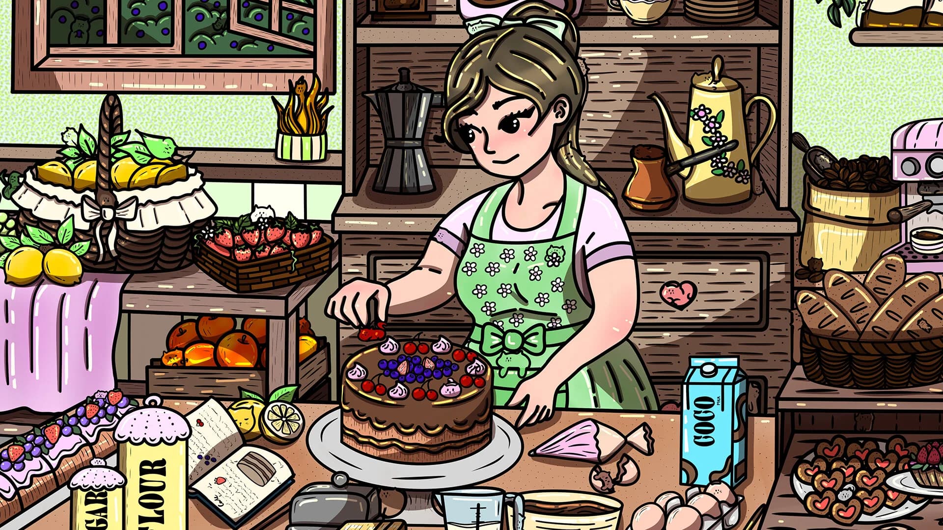 100 Bakery Cats görsel 2