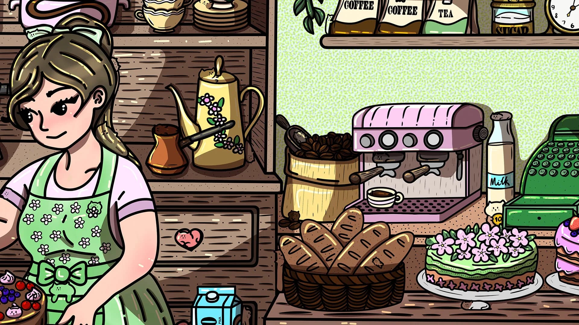 100 Bakery Cats görsel 7