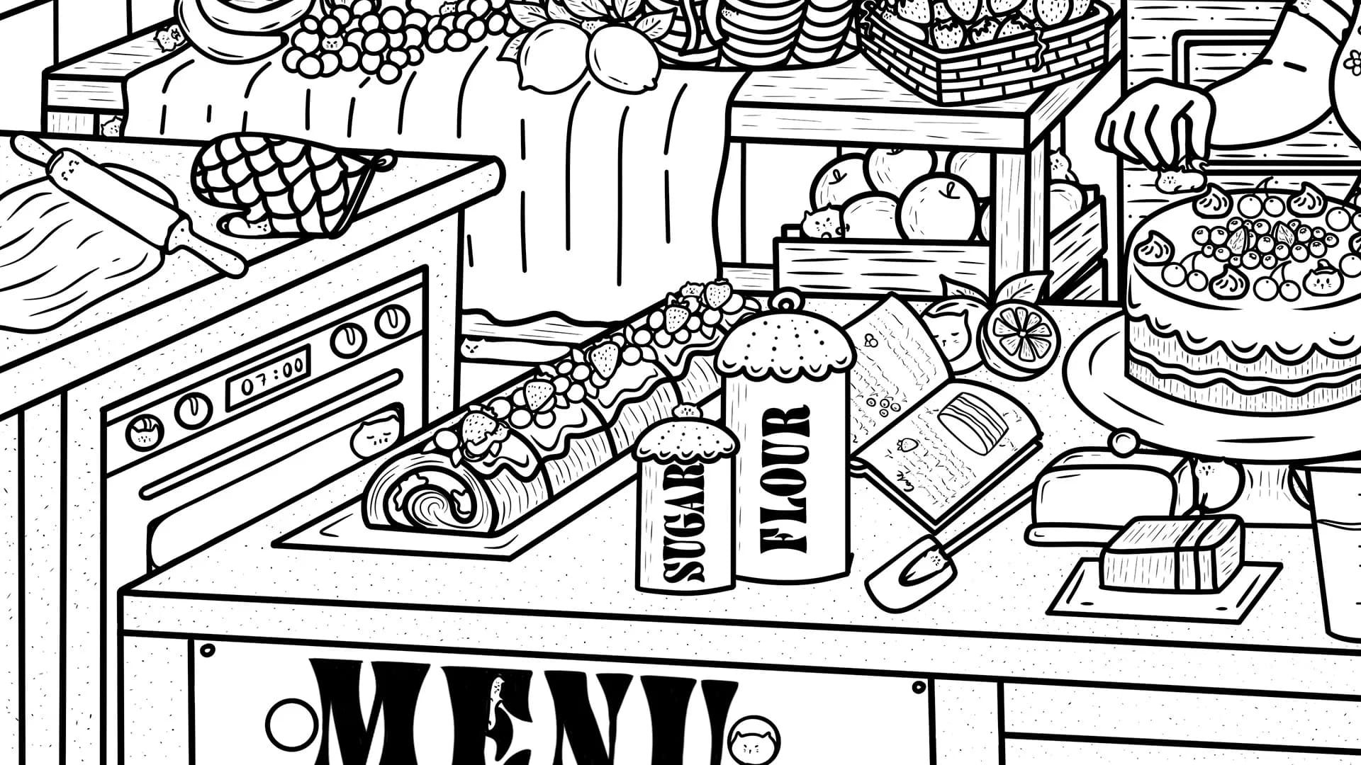 100 Bakery Cats görsel 9