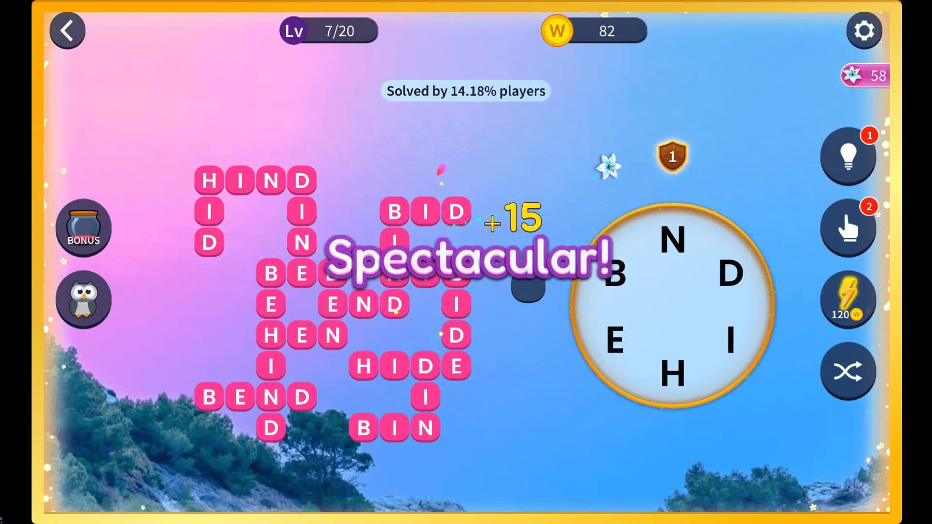 Serenity Word - Relaxing Puzzle görsel 2