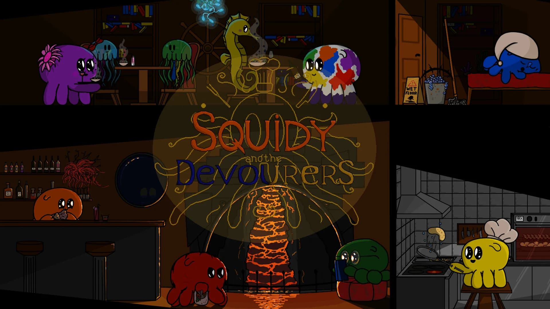 Squidy and the Devourers görsel 2