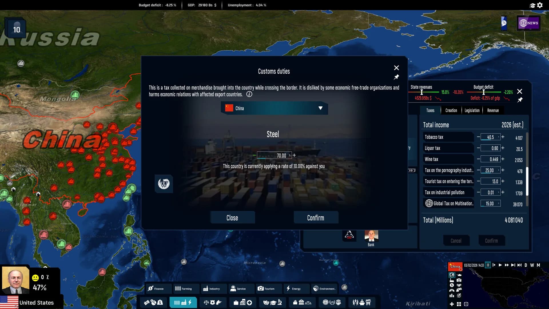 Geo-Political Simulator 2026 Edition görsel 10
