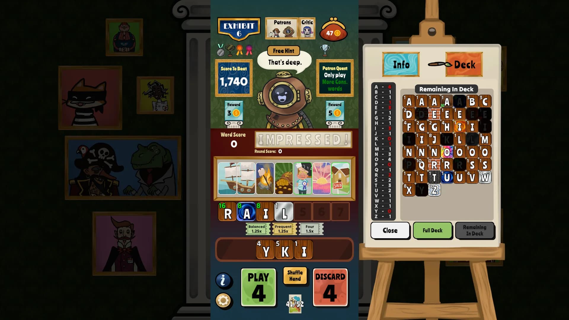 Scriver: A Word Game görsel 2