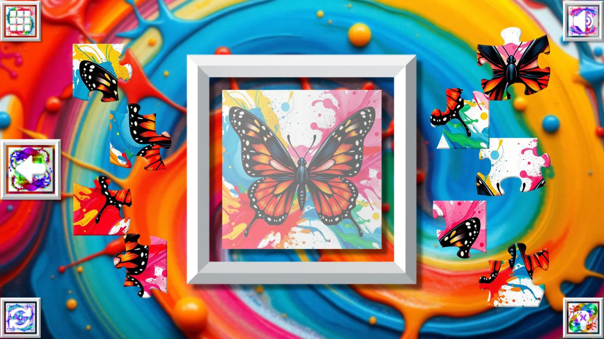 Color Splash: Butterflies görsel 2