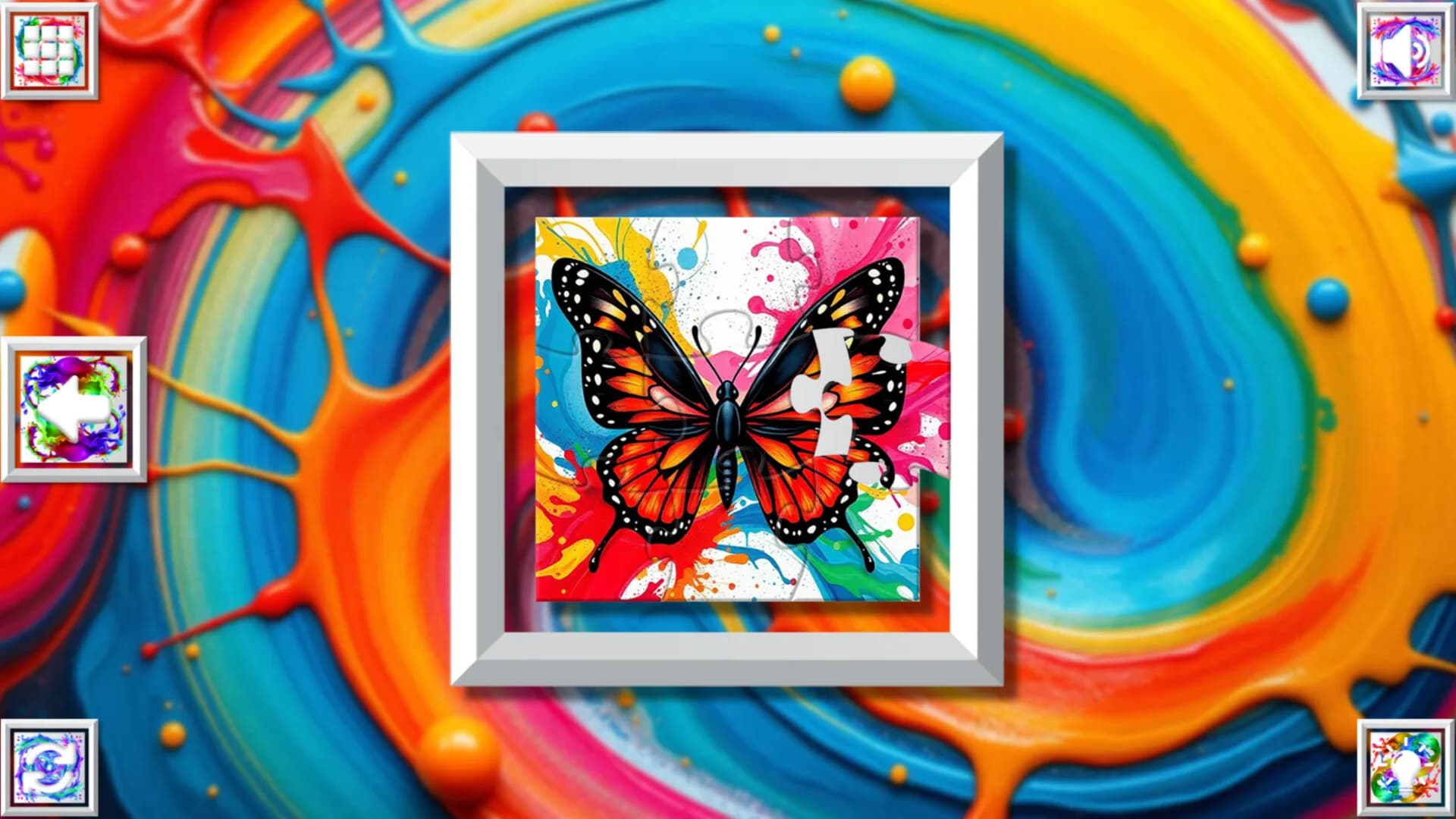 Color Splash: Butterflies görsel 3