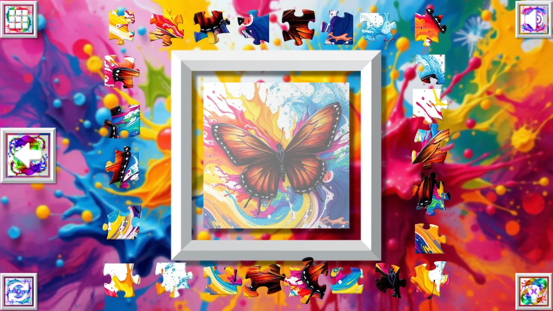 Color Splash: Butterflies görsel 4