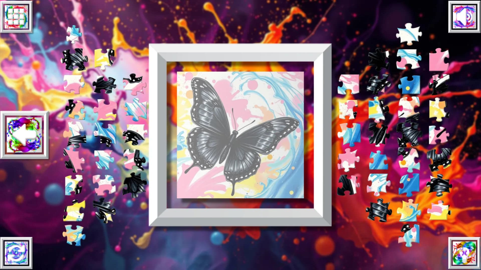 Color Splash: Butterflies görsel 6