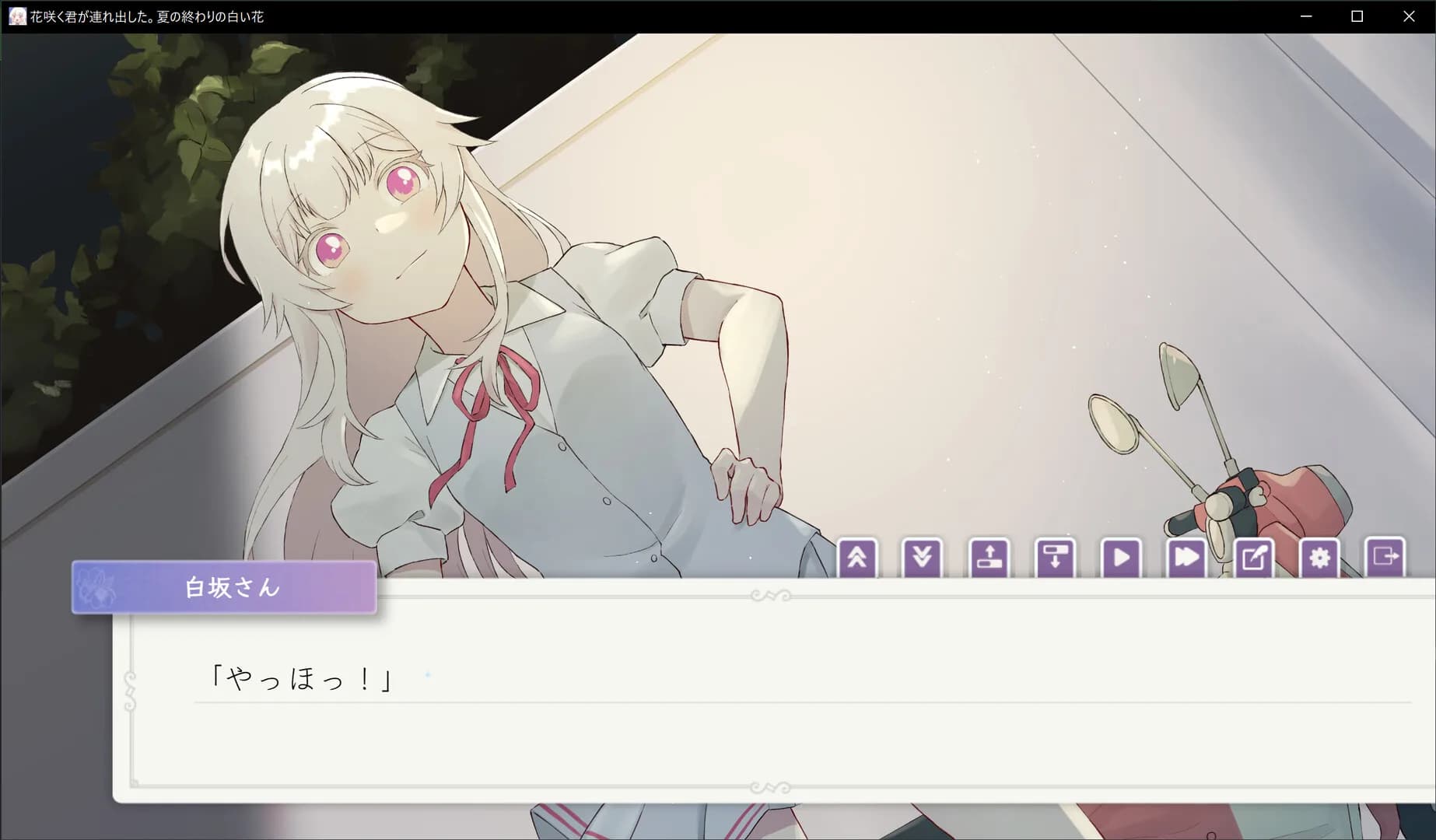 花咲く君が連れ出した。夏の終わりの白い花 görsel 5