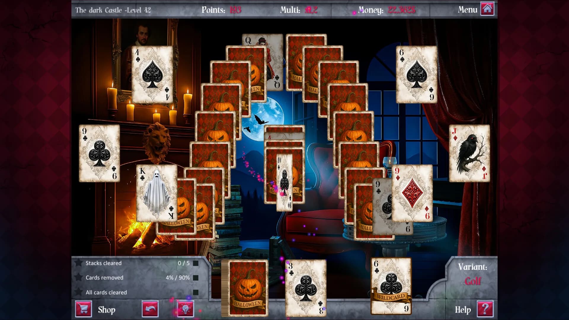 Eternal Night - Spooky Solitaire görsel 2