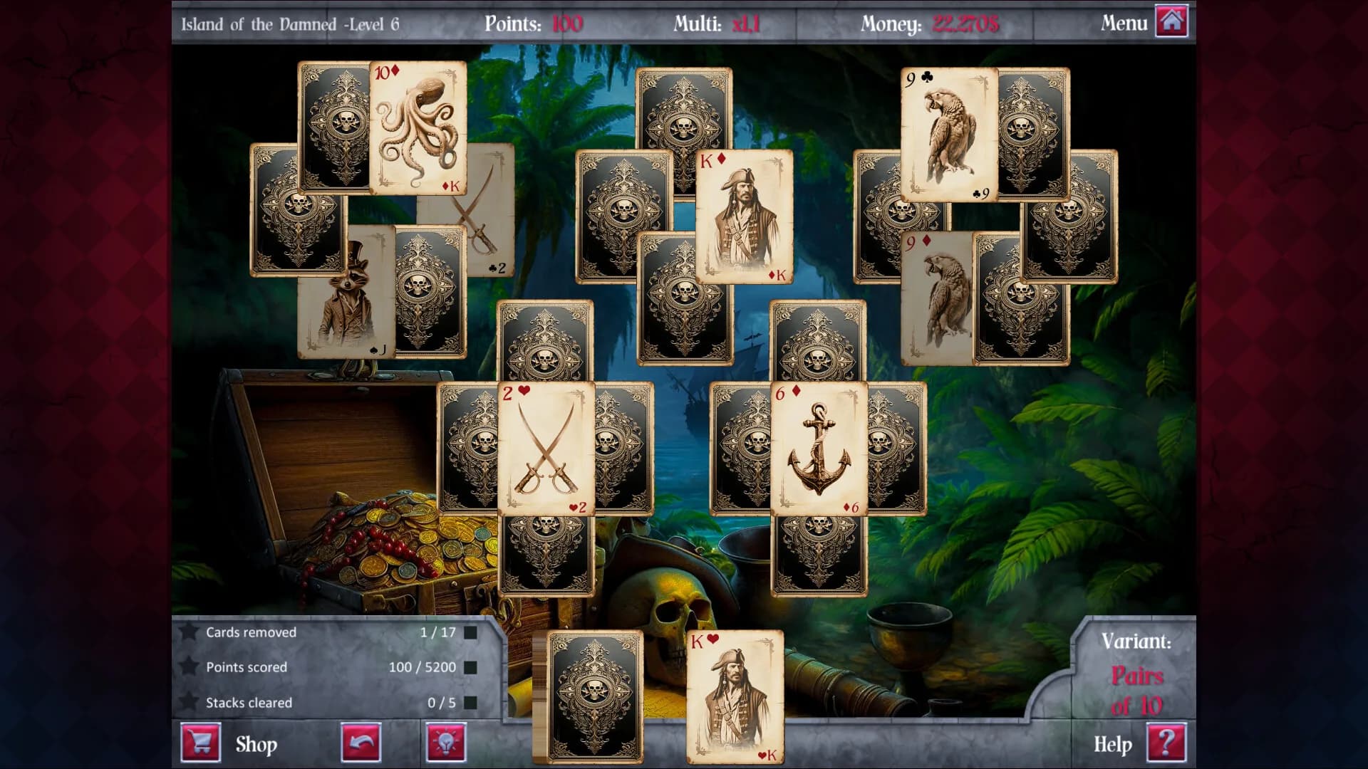 Eternal Night - Spooky Solitaire görsel 3