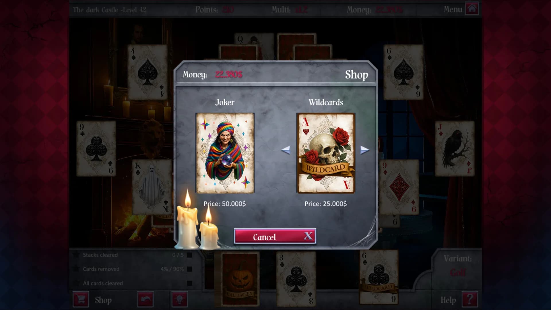 Eternal Night - Spooky Solitaire görsel 4
