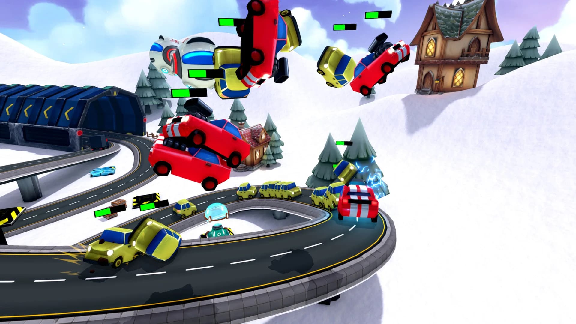 Evil Robot Traffic Jam HD görsel 3